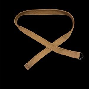 Tan Canvas Belt for Men